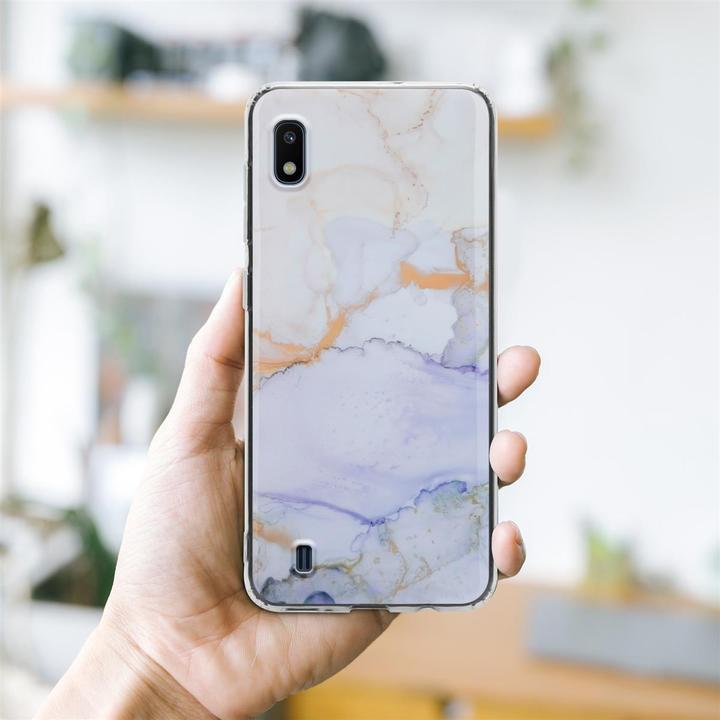 Actual product image Cadorabo IMD TPU Colorful Marble Cover (Samsung Galaxy A10, HTC One M10)