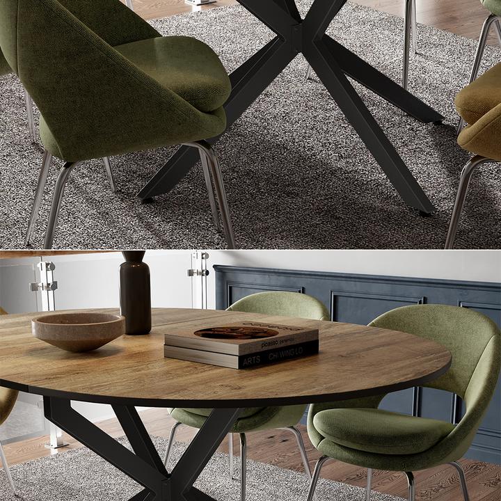 Actual product image Vicco Loyd (Ø 120 x 76.5 cm)