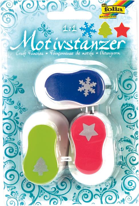 Image du produit Folia Weihnachts-Motivstanzer