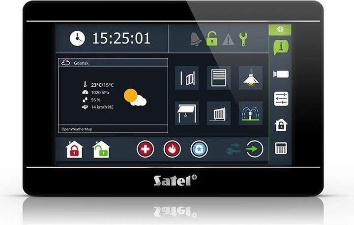 Productafbeelding Satel Toetsenbord Touchscreen Integra/Int-Tsi-B