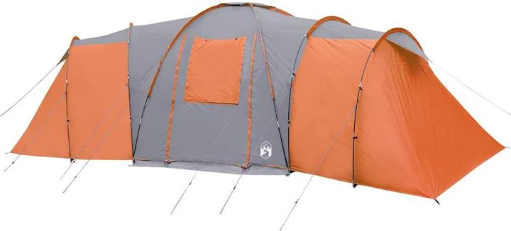 Produktbild VidaXL Campingzelt 12 Personen & Orange 840 x 720 x 200 cm 185T Taft (Kuppelzelt, 24.50 kg, 9+ Personen)
