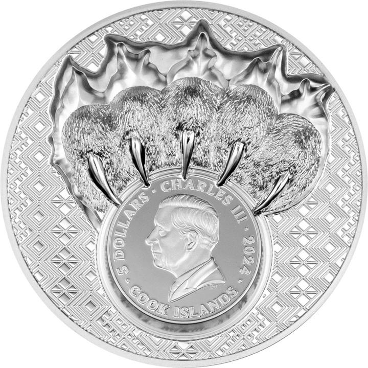 Immagine prodotto CIT Coin Invest Re del Nord in argento - Orso Polare da 1 oz PP - Ultra High Relief 2024 (999, 2024)
