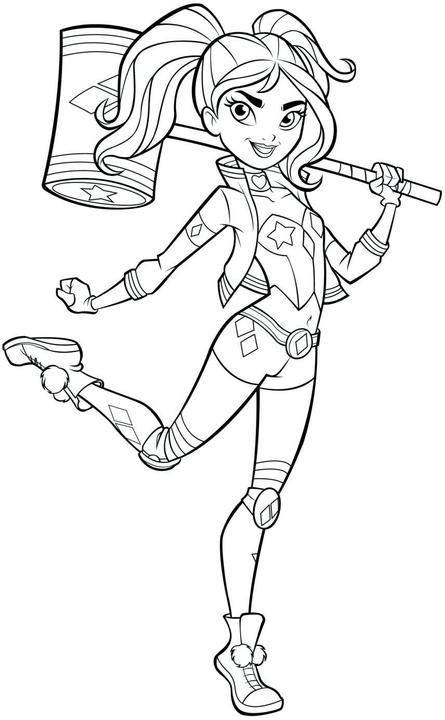 Actual product image DC Superheroes: Super colouring pictures