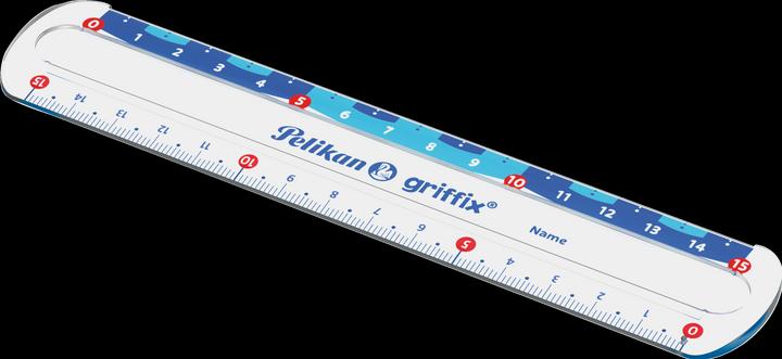 Produktbild Pelikan Lineal 15cm Griffix blau (150 mm)