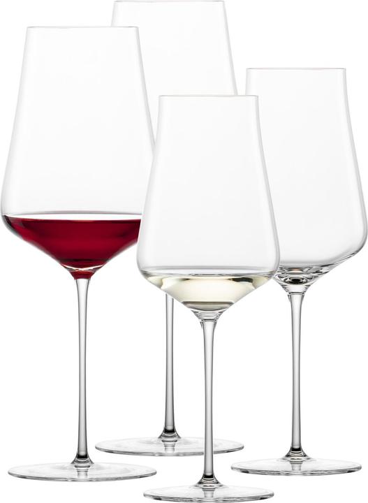 Zwiesel Bordeaux- und Weissweingläser Duo (72.90 cl, 4 Gläser, Weingläser Set)