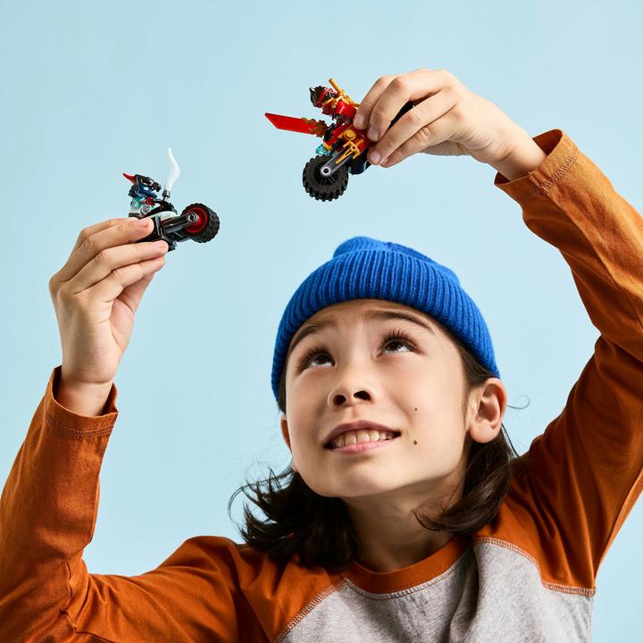 Actual product image LEGO Kais Motorradrennen (71838, LEGO Ninjago)