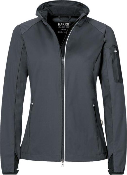 Hakro Damen-Light-Softshelljacke Sidney anthrazit, 6XL (6XL)