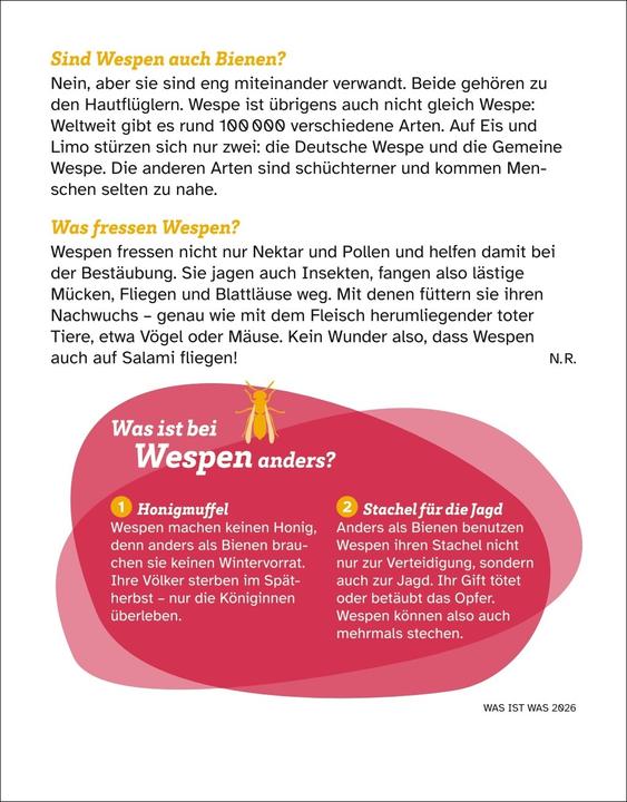 Produktbild Harenberg WAS IST WAS Der Kalender Tagesabreisskalender 2026 - Kinderkalender (Deutsch)