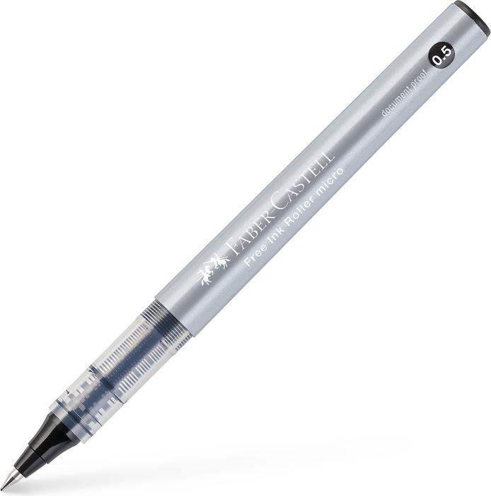 Actual product image Faber-Castell FREE INK - Scooter (Silver, Transparent, Black, 1 x)