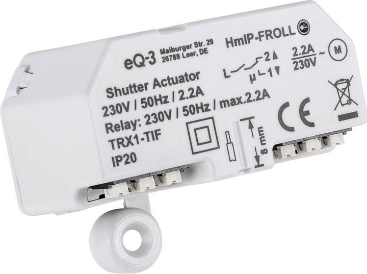 Actual product image Homematic IP Set of 3 UP shutter actuators (Shutter actuator)