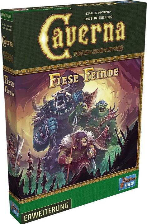 ASS Altenburg 22160141 - Fiese Feinde - 2. Expansion for: Caverna (DE), for 1-7 player, from 12 years (German)
