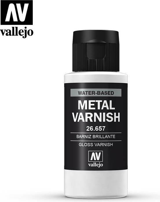 Immagine prodotto Vallejo Ausiliario - Vernice lucida per metalli 60ml (77.657)