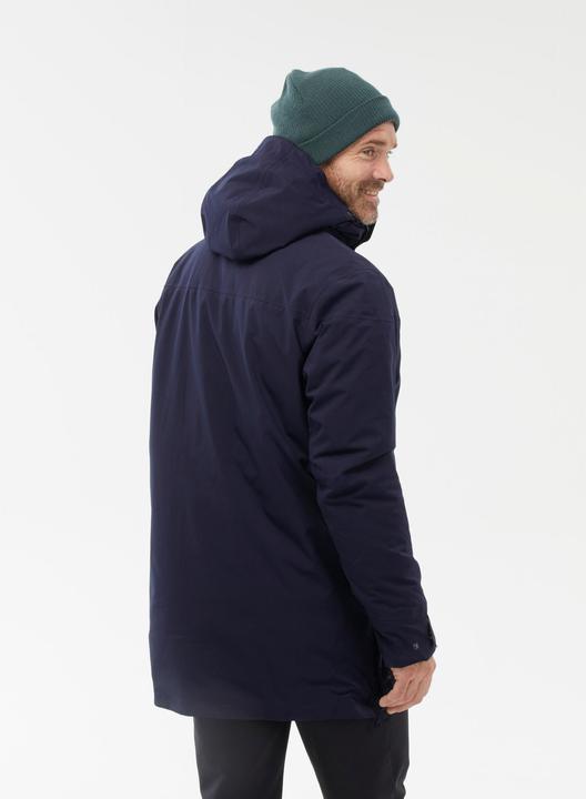 Produktbild Quechua Parka Winterjacke Herren warm bis -10 °C wasserdicht Winterwandern - SH500 blau (XL)