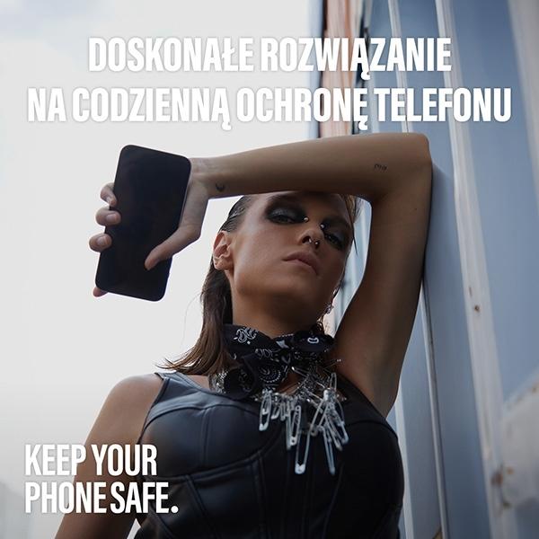 Actual product image PanzerGlass SAFE. Screen Protector iPhone 2023 6.7 Ultra-Wide Fit (1 Piece, Apple iPhone 15 Plus)