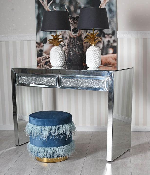 Actual product image Palazzo Mirrored console table