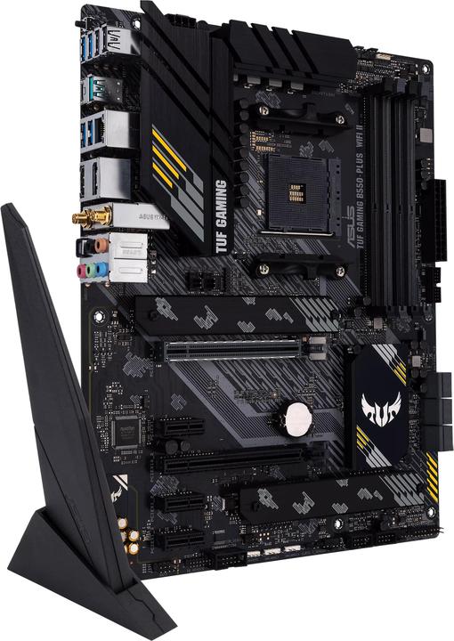 Produktbild ASUS TUF GAMING B550-PLUS WIFI II (AM4, AMD B550, ATX)