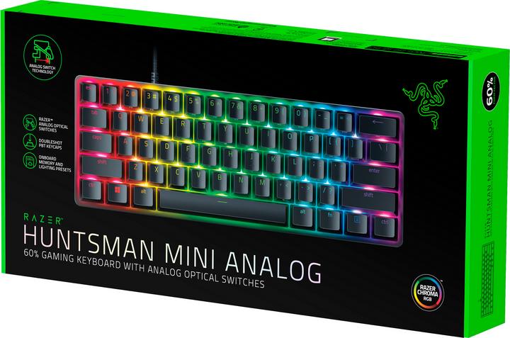 Actual product image Razer Huntsman Mini (DE, Cable)