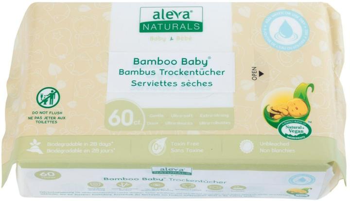 Produktbild Aleva Naturals Bambus Trockentücher 60 Stk. (60 Stück)