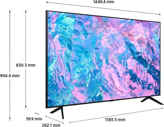 Actual product image Samsung Series 7 UE65CU7170U, 165.1 cm 4K TV 2023 Europees model (65", CU7170, LED, 4K, 2023)