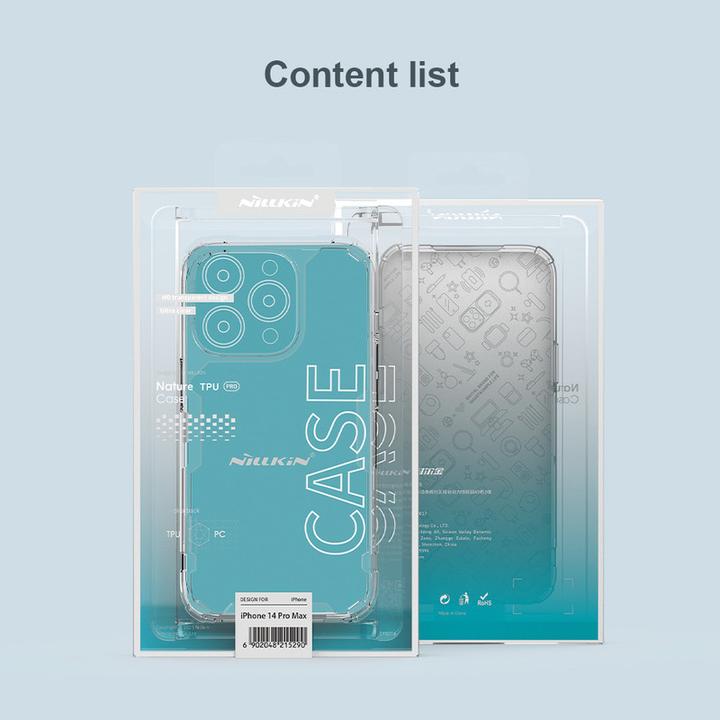 Image du produit Nillkin Nature Pro Soft Series (Apple iPhone 14 Pro Max)