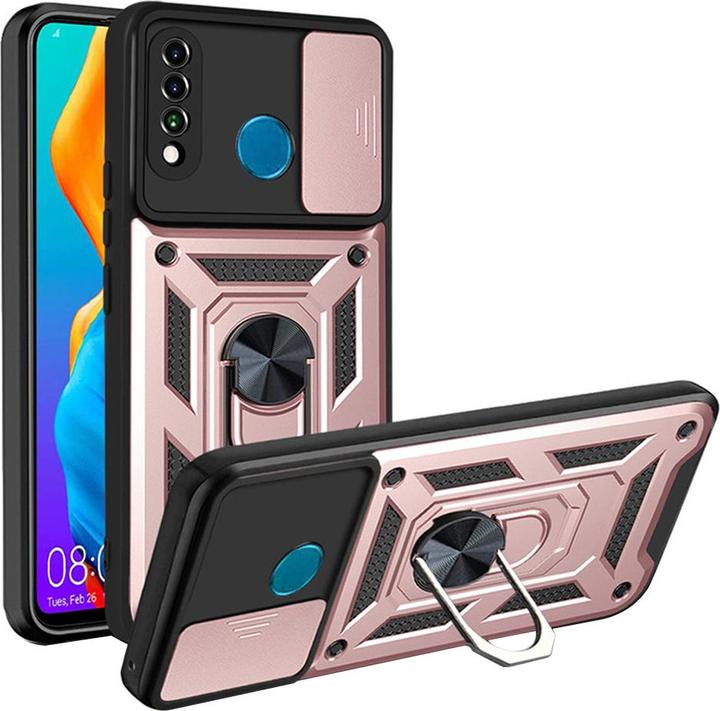 Produktbild Techsuit - CamShield Series - Huawei P30 Lite / P30 Lite New Edition - Rose Gold (Huawei P30 Lite New Edition, Huawei P30 Lite)