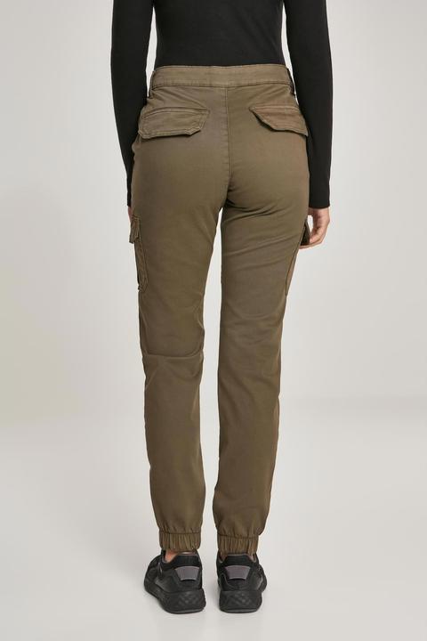 Actual product image Urban Classics Ladies High Waist Cargo Pants (26)