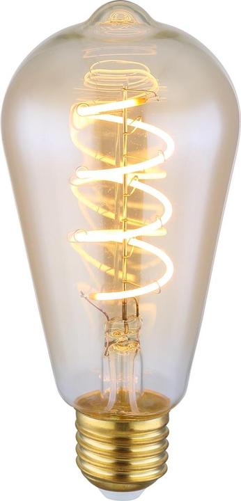 Immagine prodotto Globo Lampadina LED in ottone 1xE27 LED Duban (E27, 4 W, 200 lm, 1 x, G)