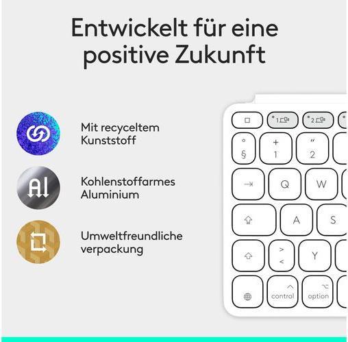Actual product image Logitech Keys-To-Go 2 (CH, Wireless)