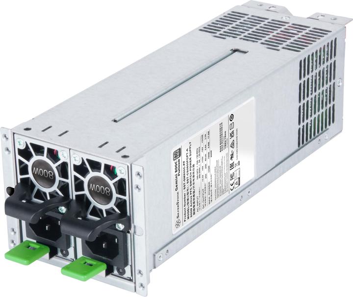 Immagine prodotto Silverstone SST-GM800C-PF - Alimentatore ridondante Gemini 800C Platinum 800W+800W 2U CRPS (800 W)