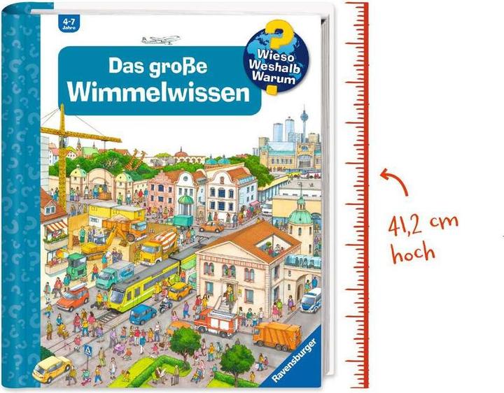 Immagine prodotto Ravensburger Das grosse Wimmelwissen (Tedesco, Carola di Caldaia, 2019)