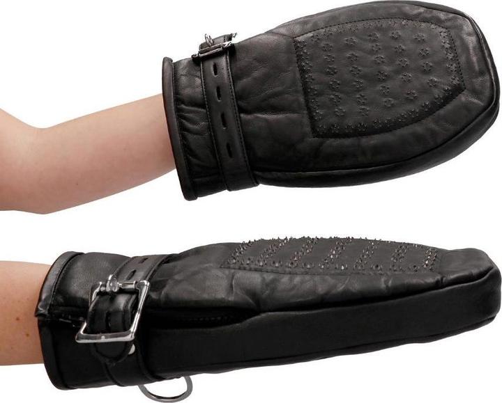 Produktbild Ouch! Bondage Mittens Padded with Metal Teeth