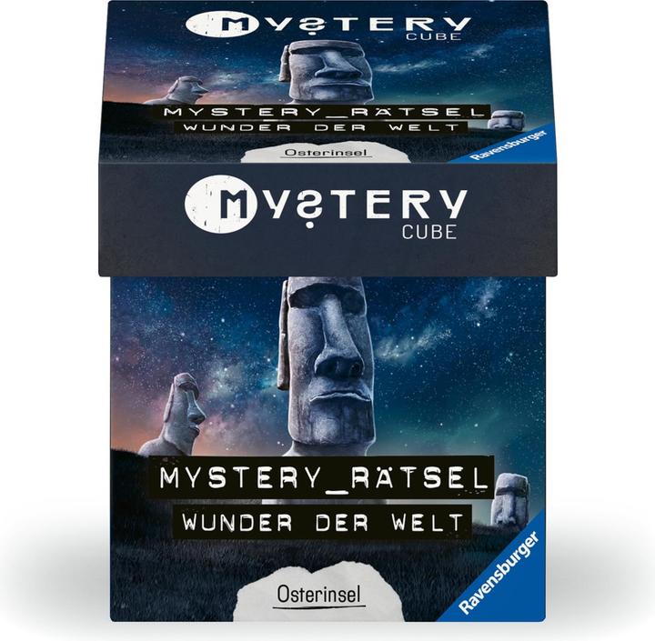 Actual product image Ravensburger 24580 - Mystery Cube - Wonders of the World: Easter Island - For puzzle enthusiasts aged 10 and over (German)
