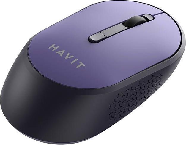 Produktbild Havit Universal wireless mouse MS78GT (purple) (Kabellos)
