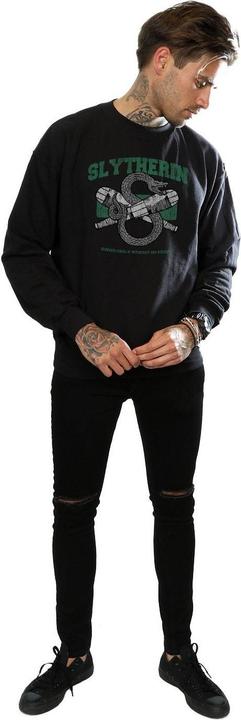 Actual product image Mens Slytherin Quidditch Emblem Sweatshirt (S)