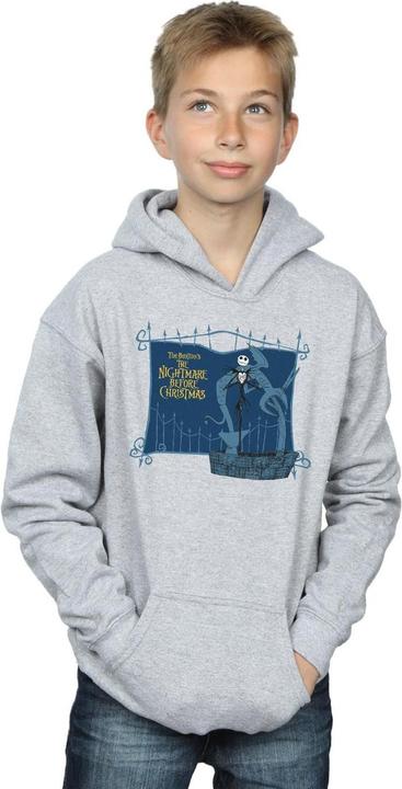 Image du produit Disney - Sweat à capuche NIGHTMARE BEFORE CHRISTMAS JACK AND THE WELL - Garçon (128)