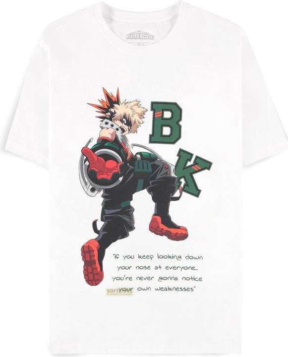 Difuzed MY HERO ACADEMIA - Bakugo Quote - T-shirt Homme (L) (L)