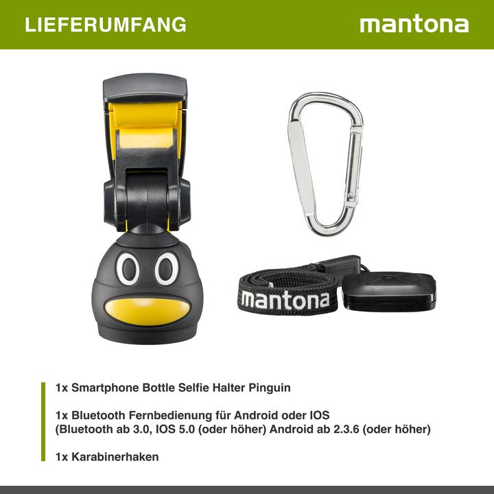 Produktbild mantona Smartphone Bottle Selfie Ping