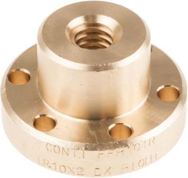 Productafbeelding Rs Pro Geflensde bronzen moer voor 10 X 2 loodschroef