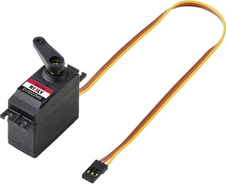 Produktbild Reely Standard-Servo D15022MG Digital-Servo Getriebe-Material: Metall Stecksystem: JR