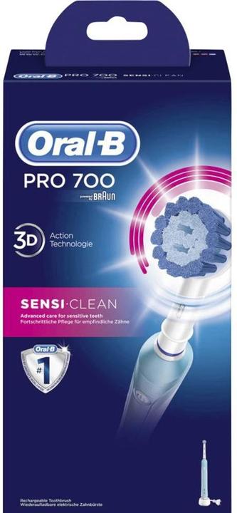 Produktbild Oral-B Pro 700 Sensitive (Oszillierende Zahnbürste)