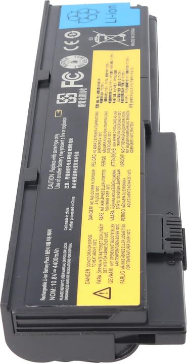 Immagine prodotto AccuCell Batteria adatta per Lenovo ThinkPad X200, Li-Ion, 10.8V, 4400mAh, 47.5Wh, nero (4400 mAh)