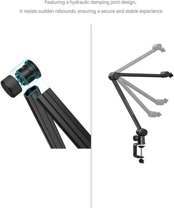 Actual product image SmallRig Microphone Boom Arm Desk Mount 4303