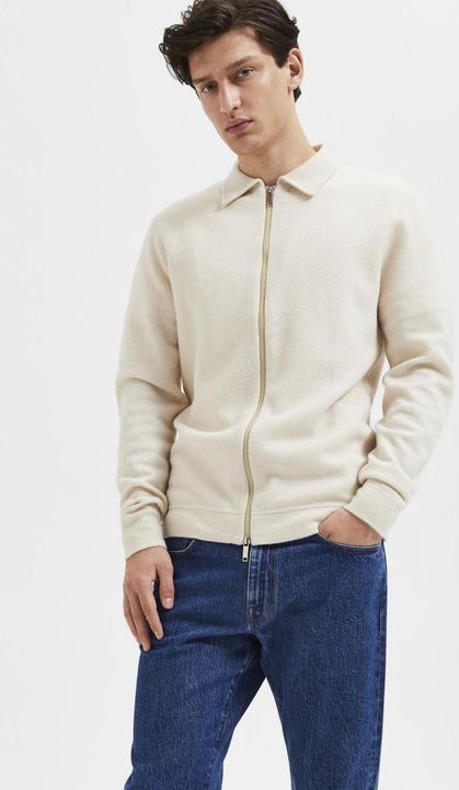 Produktbild Selected Homme Gestrickter Reissverschluss Strickjacke (M)