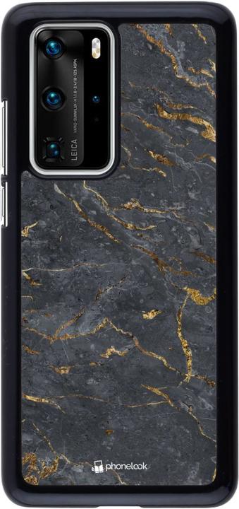 Actual product image PhoneLook Coque Grey Gold Marble (Huawei P40 Pro)
