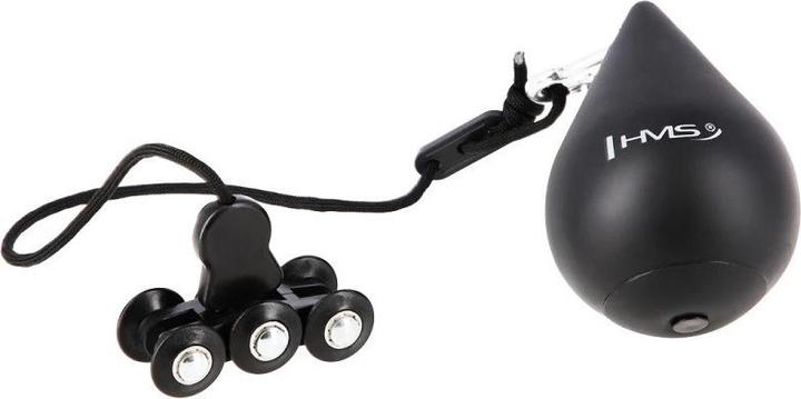 Image du produit HMS HHW01 HULA HOOP noir AVEC POIDS (1250 g)