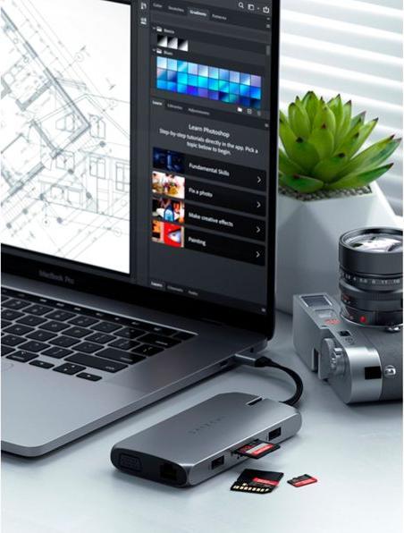 Produktbild Satechi On the Go (USB-C, 1 Ports)