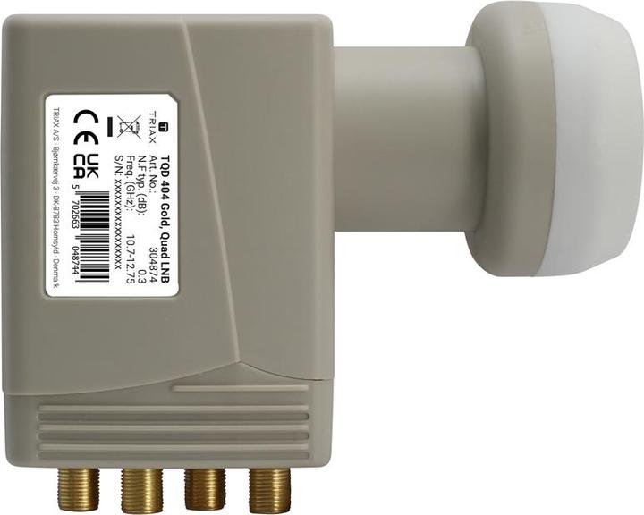 Actual product image Triax Tria Lnb (Quad LNB, 40mm)