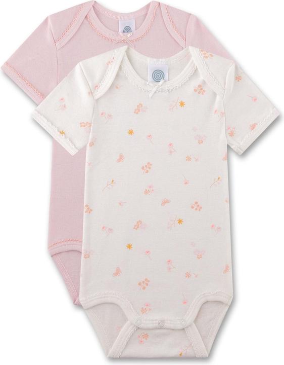 Sanetta Body 2er Pack kurzarm Blumen (62)