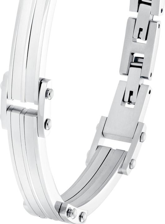 Produktbild S.Oliver Armschmuck für Herren, Stainless Steel (18.50 cm, Edelstahl)