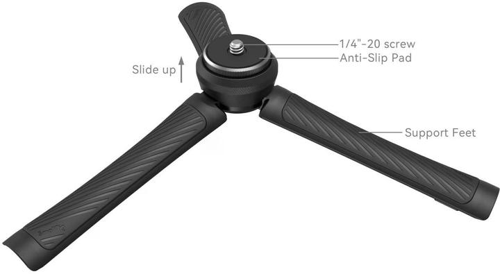 Actual product image SmallRig Tripod Mini Quick-Release (Metal)
